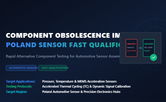 Blog perusahaan terbaru tentang Mengatasi Usang Komponen Lead-Time yang Panjang: Produsen Sensor Polandia Kualifikasi Alternatif Cepat
