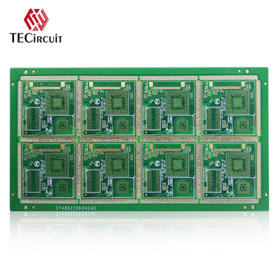 Beli OEM Multilayer Printed Circuit Board RIGID PCB Semi Metalized Trough Di Empat Sisi pembuatan online