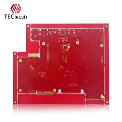 Beli Papan sirkuit frekuensi tinggi RIGID PCB FR4 TG170 Gold Finger 1,6mm Ketebalan 10U pembuatan online