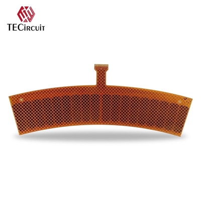 Beli 2 Lapisan FPC Fleksibel PCB Papan kaku-fleksibel Emas Jari Ketebalan 0,15mm pembuatan online