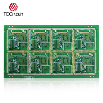 OEM Multilayer Printed Circuit Board RIGID PCB Semi Metalized Trough Di Empat Sisi