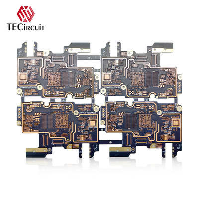 HDI High Frequency Board RIGID PCB FR4 TG150 S1150G Ukuran Lubang Min 0.1mm
