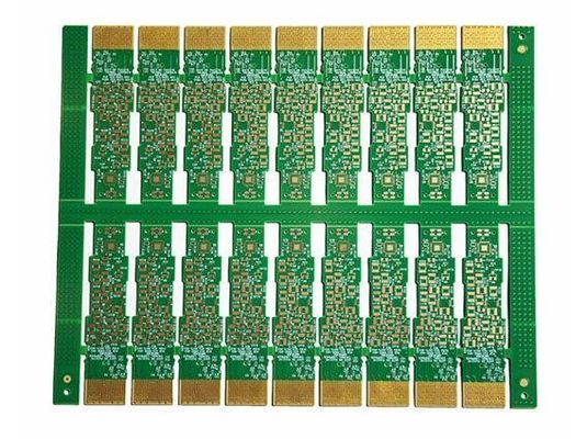 Multilayer Rigid Gold Finger PCB Printed Circuit Board untuk Modul Memori
