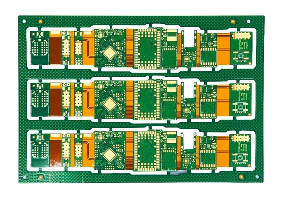 Multilayer Rigid Flex Printed Circuit Board, Rigid Flex Board untuk tampilan mobil