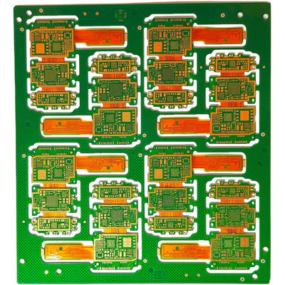 Precision Fr4 Rigid Flexible PCB Printed Circuit Boards Dalam Komunikasi Kendaraan