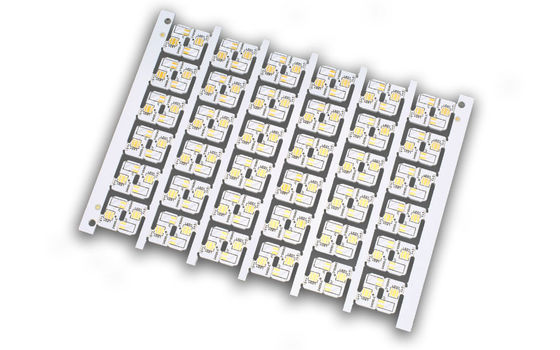 Papan sirkuit inti logam presisi MC PCB kaku Untuk peralatan pencahayaan