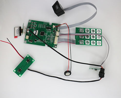 PCBA SMT PCB Perhimpunan sidik jari Doorlock Printed Circuit Board Perhimpunan