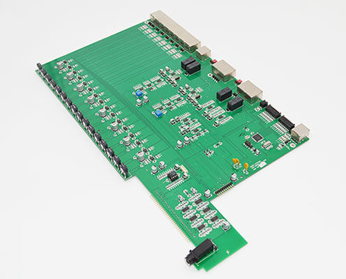 PCBA SMT PCB Rakitan Papan Sirkuit Cetak Rakitan Mainboard Mixer Audio