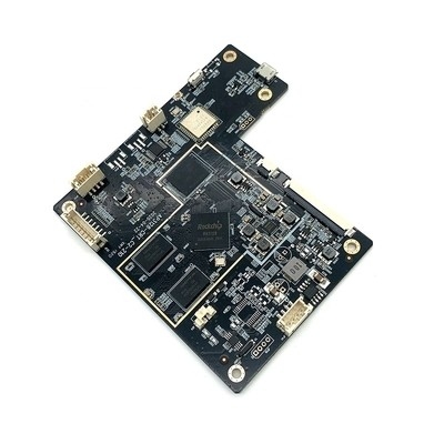 Pengatur TV Pemecahan papan sirkuit cetak Pembuatan papan PCB elektronik
