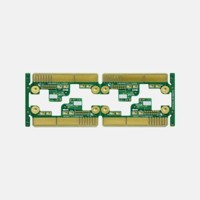 Gold Finger PCB Board Multilayer Rigid Printed Circuit Board Untuk Sistem Tertanam
