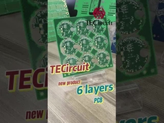 Multilayer Rigid PCB HDI Printed Circuit Board Untuk Tuner Elektronik